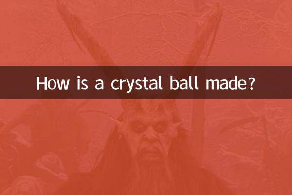ایک کرسٹل بال کیسے بنایا جاتا ہے؟
