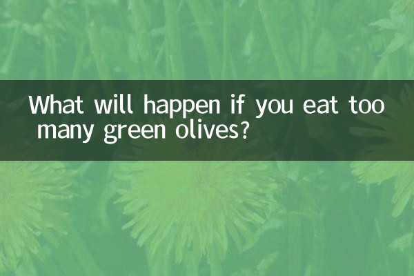খুব বেশি সবুজ জলপাই খেলে কী হবে?