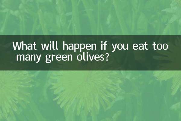 খুব বেশি সবুজ জলপাই খেলে কী হবে?