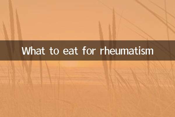 Was man bei Rheuma essen sollte