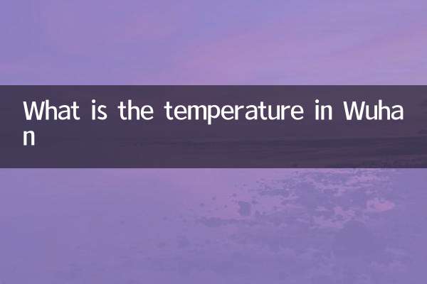 Какова температура в Ухань