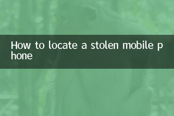 So finden Sie ein gestohlenes Mobiltelefon