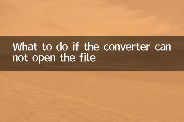 اگر مبدل نتواند فایل را باز کند چه باید کرد