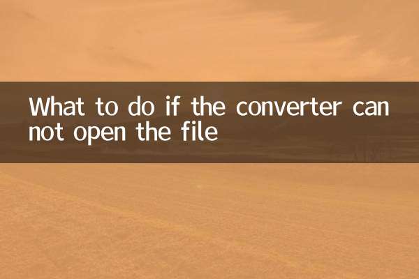 轉換器無法打開文件怎麼辦