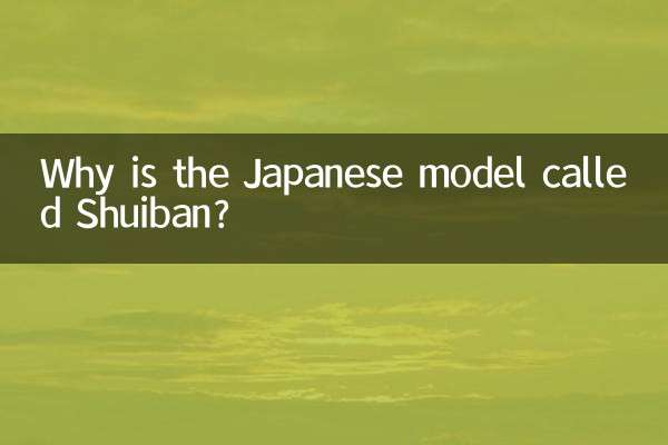 چرا مدل ژاپنی شویبان نام دارد؟