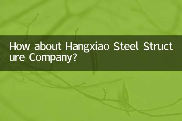 হ্যাংজিয়াও স্টিল স্ট্রাকচার কোম্পানি সম্পর্কে কেমন?