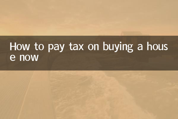 Cómo pagar impuestos por comprar una casa ahora