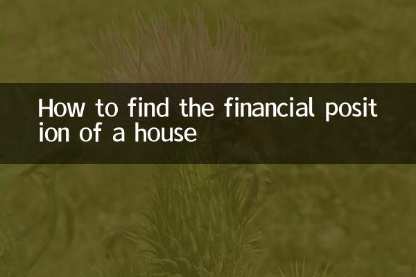家の財務状況を確認する方法