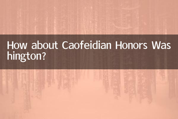 Che ne dici di Caofeidian Honors Washington?