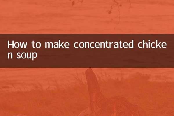 Como fazer canja de galinha concentrada