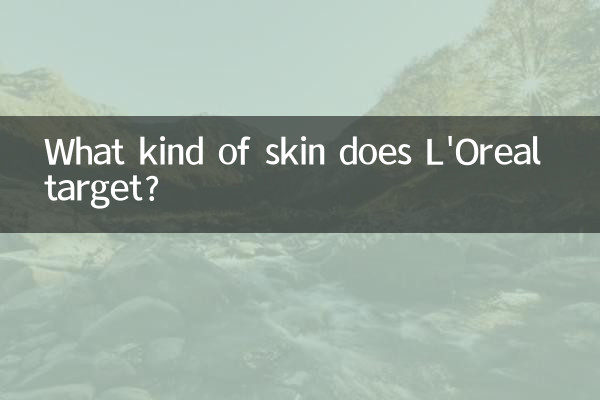 लोरियल किस प्रकार की त्वचा को लक्षित करता है?