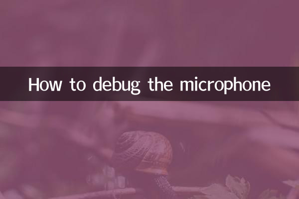 چگونه میکروفون را اشکال زدایی کنیم