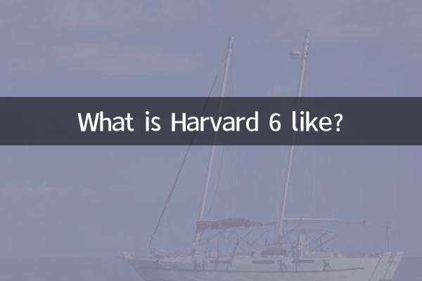 À quoi ressemble Harvard 6 ?