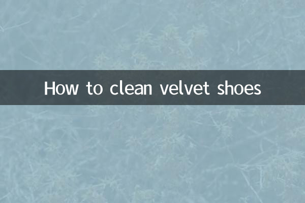 মখমল জুতা পরিষ্কার কিভাবে