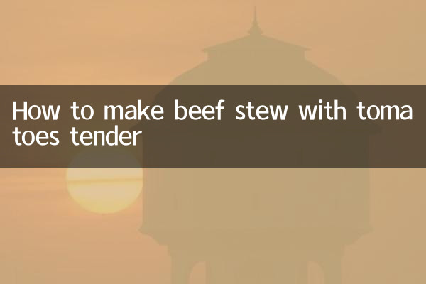 西红柿炖牛肉怎么做嫩