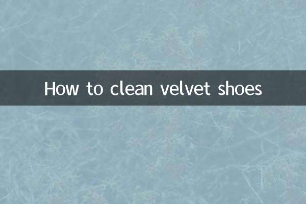 মখমল জুতা পরিষ্কার কিভাবে