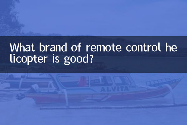 Que marca de helicóptero de controle remoto é boa?