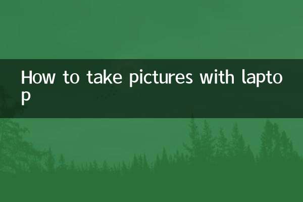 چگونه با لپ تاپ عکس بگیریم