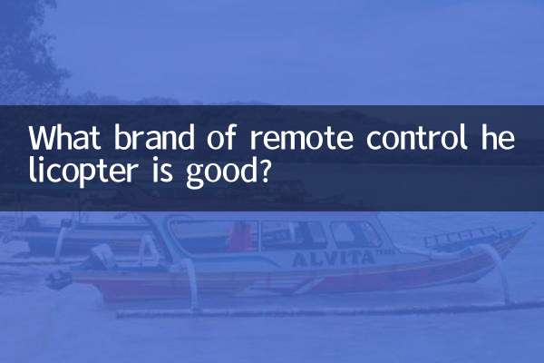 Que marca de helicóptero de controle remoto é boa?