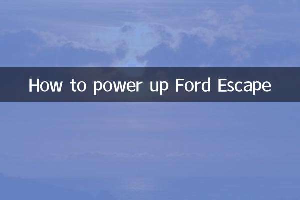 フォード・エスケープをパワーアップする方法