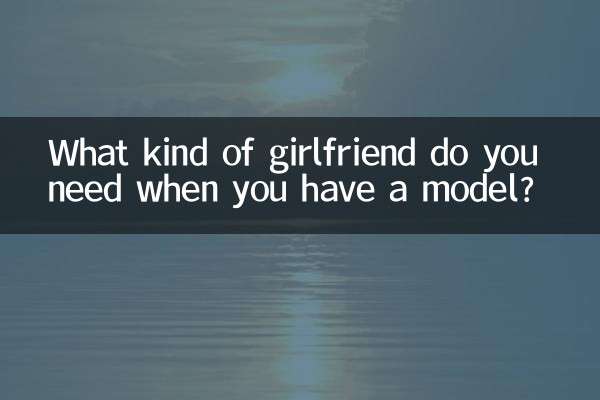 Di che tipo di ragazza hai bisogno quando hai una modella?