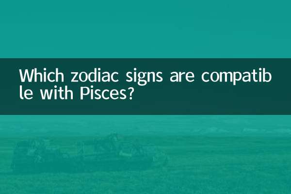 Quais signos do zodíaco são compatíveis com Peixes?