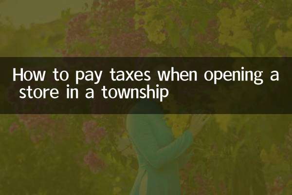 بستی میں اسٹور کھولتے وقت ٹیکس ادا کرنے کا طریقہ