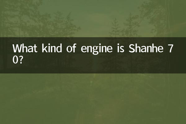 Che tipo di motore è lo Shanhe 70?