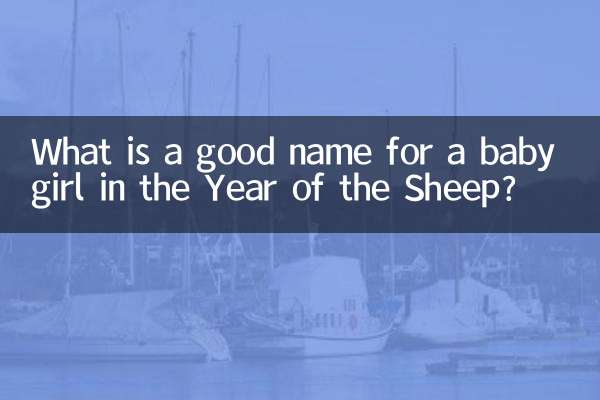 What is a good name for a baby girl in the Year of the Sheep?