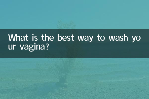 Qual è il modo migliore per lavare la vagina?