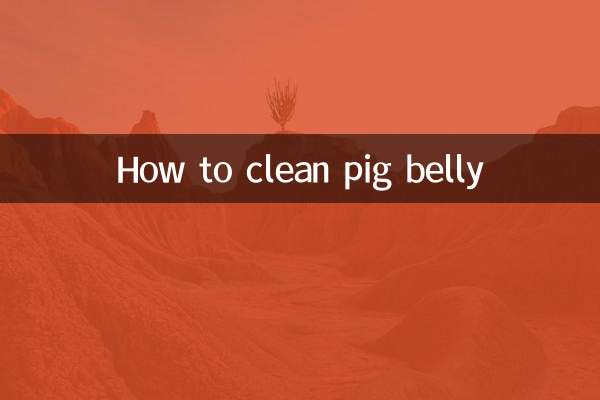 سور پیٹ کو کیسے صاف کریں