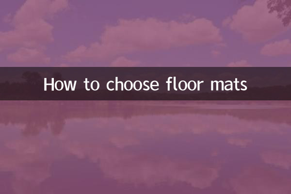 Cómo elegir alfombrillas