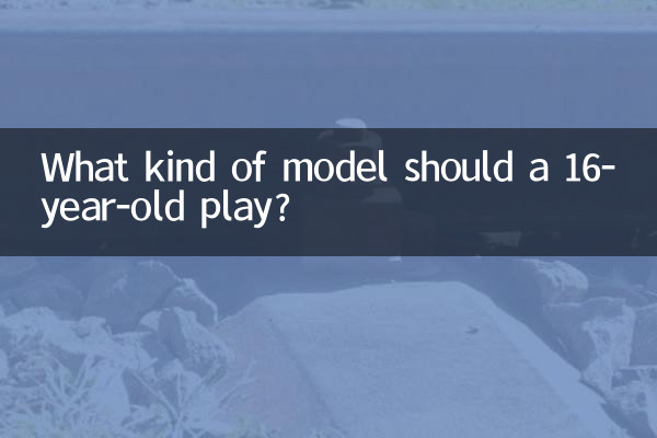 ¿Qué tipo de modelo debería ser un joven de 16 años?