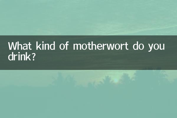 Que tipo de erva-mãe você bebe?