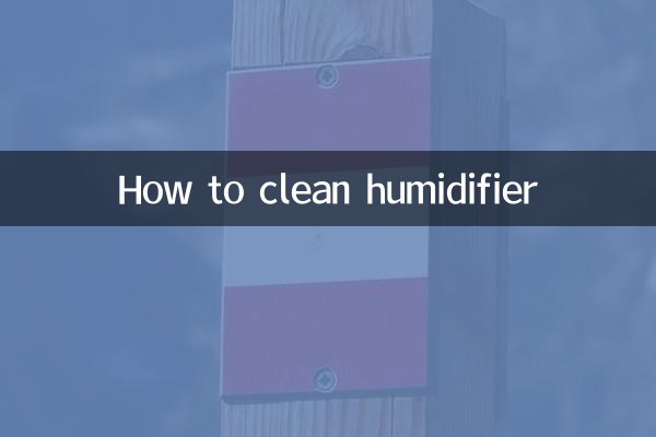 Come pulire l'umidificatore