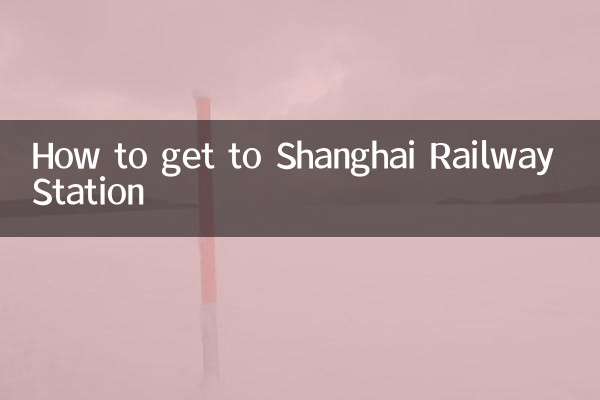 Comment se rendre à la gare de Shanghai