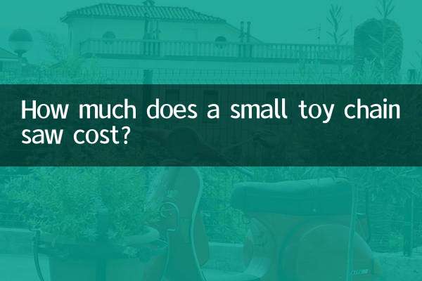 Quanto costa una piccola motosega giocattolo?