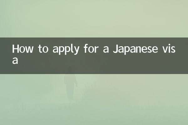Como solicitar um visto japonês