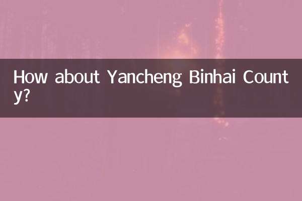 How about Yancheng Binhai County?