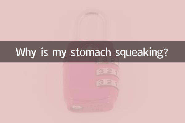 Por que meu estômago está rangendo?