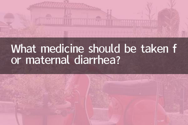 মাতৃ ডায়রিয়ার জন্য কী ওষুধ খাওয়া উচিত?