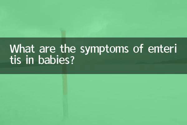 শিশুদের মধ্যে এন্টারাইটিসের লক্ষণগুলি কী কী?
