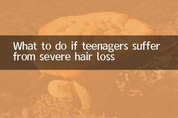 কিশোর-কিশোরীরা গুরুতর চুল পড়ায় ভুগলে কী করবেন