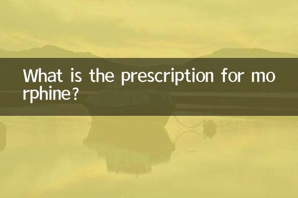 Wie lautet das Rezept für Morphin?