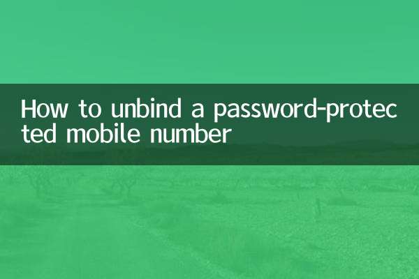 পাসওয়ার্ড-সুরক্ষিত মোবাইল নম্বর কীভাবে আনবাইন্ড করবেন