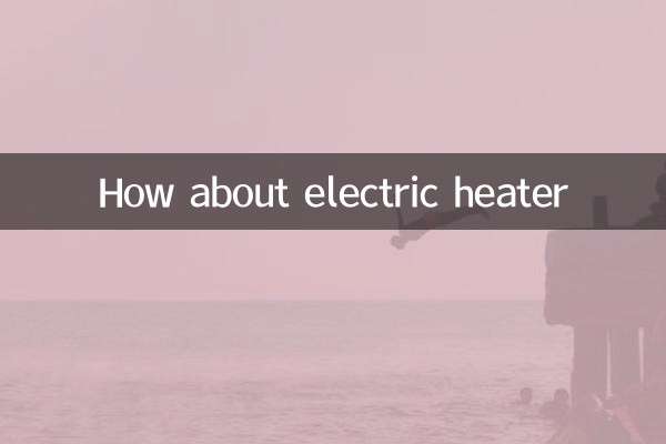 ¿Qué tal un calentador eléctrico?