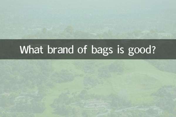 What brand of bags is good?