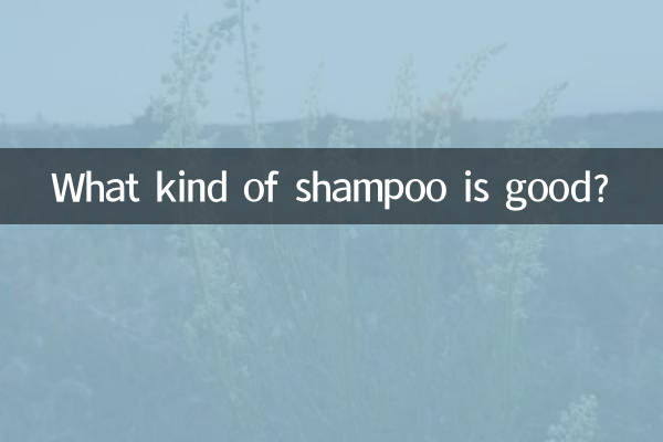 Que tipo de shampoo é bom?