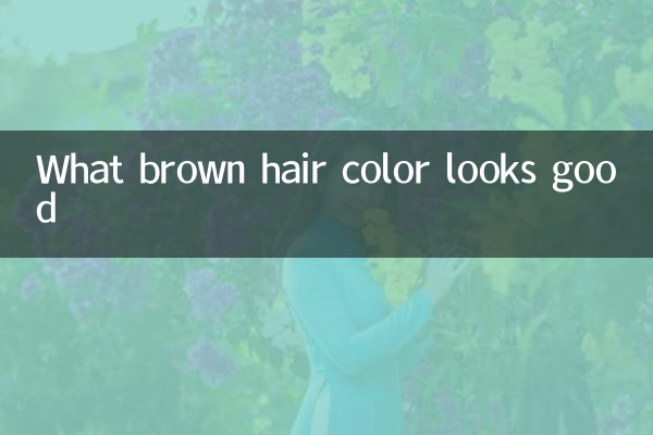 Che colore di capelli castani sta bene