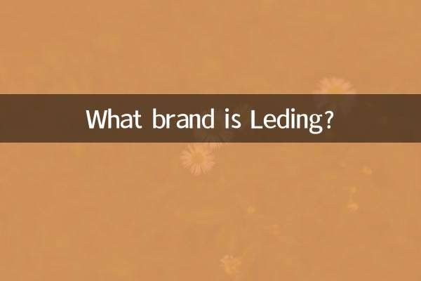 Che marca è Leding?